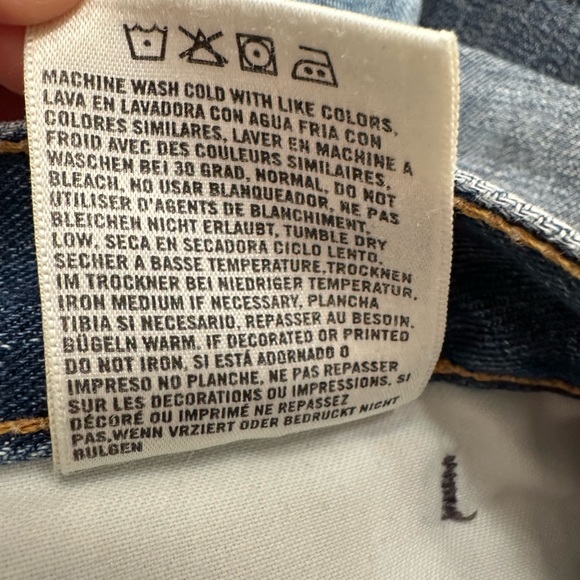 Citizens of Humanity COH Daisy Crop Boyfriend Jean Light Blue size 30 - Picture 14 of 16